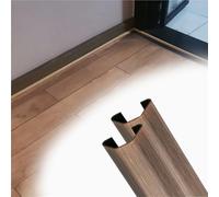 goulotte Electrique Gaine De Protection pour Câble en Bois De 50, 100, 150 Ou 180 Cm De Long, 1, 2, 4 Ou 10 Pièces, pour La Gestion des Câbles D'atelier Et(B-2 pcs,L Outer Width 50cm x 60mm)