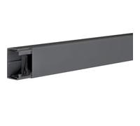 Hager Goulotte électrique LF400600 40x60 mm PVC Noir 2 m IP30 IK06