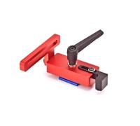 Goulotte en T 45 avec échelle mm/pouce, en alliage rouge, fente en T, piste à onglet 40cm 60cm, Table de travail for le travail du bois, outils de bricolage, 1 pièce(Limit)