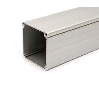 Goulotte et couvercle en aluminium profilé 80 x 80 aluminium : 620 mm