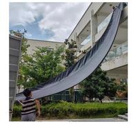 Goulotte, goulotte de Chargement Robuste - 2 x 20 m, Noire, Solution de manutention de Marchandises pour Le Transport Efficace de matériaux dans Les secteurs de la Construction et de l'entre