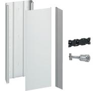 Goulotte - HAGER - Gamm 13 - PVC - 2,6m - Blanc Paloma