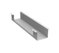 Goulotte organisateur de câbles L. 60 cm Aluminium