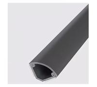 goulotte passe cable Cache-câbles D'angle, Bande De Protection De Câble Autocollante En PVC, Passe-câbles En Saillie, Cache-fils For Le Bureau Et La Maison(Gray,NO.3)