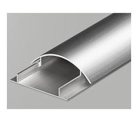 Goulotte Passe Cable Cache-câbles En Alliage D'aluminium De 99,1 Cm De Long, Cache-fils For Téléviseur Sur Mur/sol Sous Bureau Câbles Ethernet Cordons Électriques, Bandes De Chemin De Câbles De Gestio
