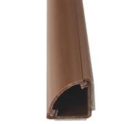 Goulotte Passe Cable Couvercle de cordon de sol à fente triangulaire, protecteur de cordon auto-adhésif, protecteur de conduit de câblage, fente de fil électrique, correcteur de câble, gestion Cove(Br