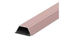 Goulotte Passe Cable Extra Épais Câbles Autocollant Goulotte Passe Cable Mural Rangement Cable Passage de Cable au Sol(Pink,59x0.7in/150x2cm)