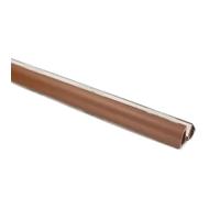 Goulotte Passe Cable Sol, Cache-câble de Sol à Fente Triangulaire Protecteur Cordon Auto-adhésif Conduit câblage d'extension Fil électrique(Brown)
