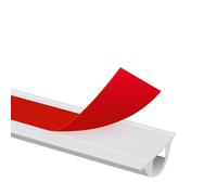 Goulotte Passe Cable Sol, Cache-câble TV 50 cm Kit Mural Gestion des Fils muraux Cache-câbles for téléviseur fixé au Mur(50cm Medium,1pcs)