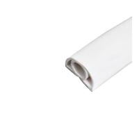 Goulotte Passe Cable Sol, Fente for Fil électrique Organisateur de Protecteur Cordon Prolongateur câblage Conduit Cache-Cordon Sol câble d'alimentation(White)
