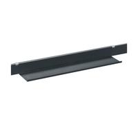 Goulotte passe-câbles horizontale L 59 cm pour bureau individuel Arko/Ecla/Excellens Métal Plus anthracite - - Bruneau