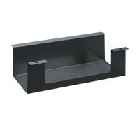 Goulotte passe-câbles horizontale universelle L 30 cm x P 12 x H 9 cm - finition anthracite - - Bruneau