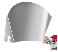 Goulotte verseuse compatible avec batteur sur socle, bouclier verseur en acier inoxydable, goulotte verseuse Kitchen Aid, bouclier verseur de sécurité pour mélangeur en acier inoxydable
