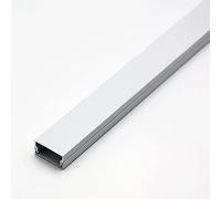 goulottes, Cache-câbles robuste en métal anti-morsure for extérieur, porte, cuisine, protection bébé/animal/enfant(White,24Mm*12Mm)