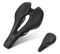 GOUNNU Selle de Velo Ultra Confortable Selle VTT Ergonomique pour Hommes et Femmes Creux Selle Vélo Confortable avec Housse Étanche Siège de Vélo VTT pour Cruiser Vélo de Route Touring (S)