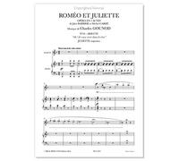 Gounod, Charles • ROMÉO ET JULIETTE • "Ah ! Je veux vivre dans le rêve" (soprano)