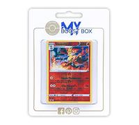 Goupelin 27/195 Holo Reverse - Myboost X Epée et Bouclier 12 Tempête Argentée - Coffret de 10 Cartes Pokémon Françaises