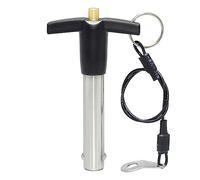 Goupille à déclenchement rapide en acier inoxydable, Impérial: M 1/4, L 1 | Goupille à billes à déverrouillage rapide par bouton-poussoir, Gualité marine, Goupille à ressort à positionnement sécurisé