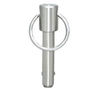 Goupille à dégagement rapide 1 pièce, verrouillage à bille à ressort en acier inoxydable de 5 à 25mm de diamètre, dégagement rapide utilisé for les équipements de Fitness(16x90mm)