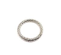 Goupille à dégagement rapide, Anneau Torique Clé Sac En Cuir Sangle De Ceinture Mousqueton Boucle Crochet 1pc (Silver,38mm)