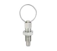 Goupille à dégagement rapide en acier inoxydable avec anneau de traction pour accessoires de gym et plus (M6 x 34,5)