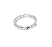 Goupille à dégagement rapide, Or Argent O Ring Sac Porte-clés Boucle De Ceinture 1Pc(Silver,38.5mm)