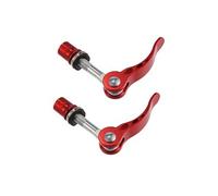 - Goupille à dégagement rapide pour tige de selle de vélo 2 pièces, M8x1.25 Rouge