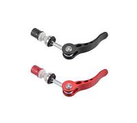 - Goupille à dégagement rapide pour tige de selle de vélo 2pcs, M6x1.0 Noir/Rouge