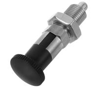 Goupille à Ressort Auto-bloquante en Acier Inoxydable Bouton | Positionnement Précis, Mécanisme à Verrouillage, Usage pour Machines, Panneaux et Rails Coulissants