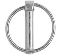 Goupille clips - D6 mm - acier zingué