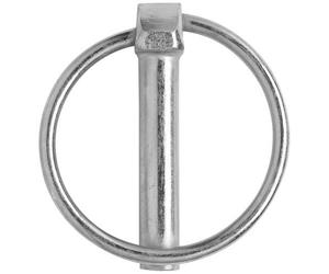 Goupille clips - D7 mm - acier zingué