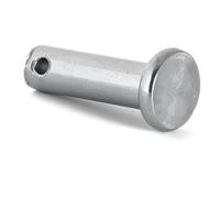 Goupille cylindrique à tête Plate en Acier Inoxydable 304, M3, M4, M5, M6, M8, M10, M12, avec Trou(8mm,M8)