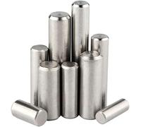 Goupille cylindrique, Cheville de localisation en acier inoxydable, longueur 4-20MM, arbre fixe 304, tige métal solide M1.5, 50 pièces