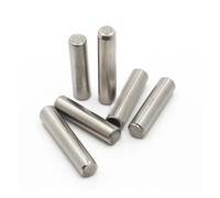 Goupille cylindrique de positionnement en acier inoxydable 304, tige fixe, tige solide, M0,8 M1 M1,5 M2 M2,5 M3 M4 M5 M6 M8 M10, GB119(M6 5pcs,4mm)