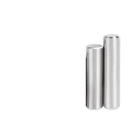 Goupille cylindrique de précision, Lot de 508 goupilles positionnement en acier inoxydable 304, plusieurs tailles, argent(16mm,M5 10Pcs)