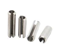 Goupille cylindrique fendue à ressort Goupille élastique cylindrique de positionnement en acier inoxydable M1,5 M2 M2,5 M3 M4 M5 GB879 304(M2.5 20pcs,20mm)