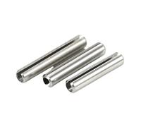 Goupille cylindrique fendue à ressort Goupille élastique en acier inoxydable 304, goupille cylindrique, goupille de positionnement, goupille fendue, goupille à ressort M1,5-M3,5(M3x18(100pcs))
