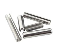 Goupille cylindrique fendue à ressort Goupilles droites à ressort en acier inoxydable M3 304, goujon fendu fendu(M3x40mm-10pcs)