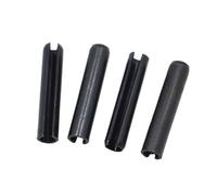 Goupille cylindrique fendue à ressort Goupilles droites à ressort GB879, 10 à 50 pièces, goupilles cylindriques élastiques à ressort en acier, goupilles fendues M1,5 M2 M2,5 M3 M4 M5(M2.5 50pcs,12mm)