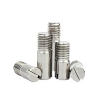 Goupille cylindrique fendue en acier inoxydable, 5 pièces, filetage externe, fente de cheville, broches parallèles avec filetage externe ( Size : M5-5Pcs , Color : 30mm )
