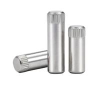 Goupille cylindrique gaufrée en acier inoxydable 304, goupille de charnière, goupille de positionnement de bielle Play City M1.5 M2 M2.5 M3(M3x8(210pcs))