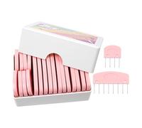 Goupille de blocage, pincettes de blocage au crochet, 20 pièces de bloqueurs de tricot, peigne intégré, force de fixation améliorée, outil de mise en forme de finition de tricot, produit d'amélioratio