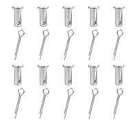 Goupille De Chape Polyvalente À Trou Unique 10 Pièces Charnière De Lien En Acier Inoxydable Positionnement Cylindrique Insertion De Goupilles De Cheville Positionnement De Prise