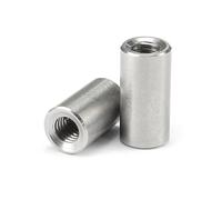 Goupille de cheville à filetage interne en acier inoxydable 304, goupilles positionnement M2.5 M8, paquet 25(45MM-M4X6MM)