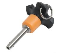 Goupille de détente à dégagement rapide en acier inoxydable avec boule autobloquante, diamètre de 68 mm pour des applications sécurisées (6 mm-VCN120-6-25)