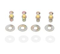 Goupille de Gâche de Serrure de Porte, 4 Pièces Boulons de Serrure de Porte 357837034 Goupilles Fendues Remplacement en Métal ABS pour CORRADO 1989 1995