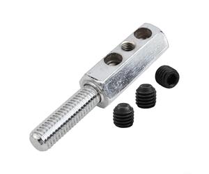 Goupille de musculation en acier facile à installer 90 mm | Construction en acier massif, 90 mm de longueur, s'adapte à la plupart des empiles, installation facile à 3 vis