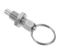 Goupille de Piston D’indexage M8 en Acier Inoxydable pour Équipements | Finition Polie, Mécanisme à Ressort et Corps Fileté, Usage Maintenance, Jigs et Machines de Gym
