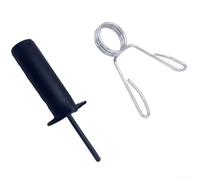 Goupille de poids en acier avec circlip pour entraînement à domicile (8 x 80 mm)