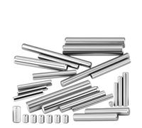 Goupille de positionnement cylindrique en acier inoxydable 304, M1 M2 M2.5 M3 M4 M5 M6 M8 M10, broches à arbre fixe, tige ronde solide GB119 1~50 pièces(M2.5 (20Pcs),18mm)